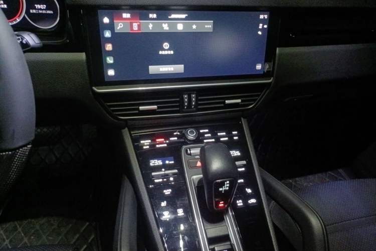 Used Porsche Cayenne 2023 Cayenne 3.0T Audio And AC Panel