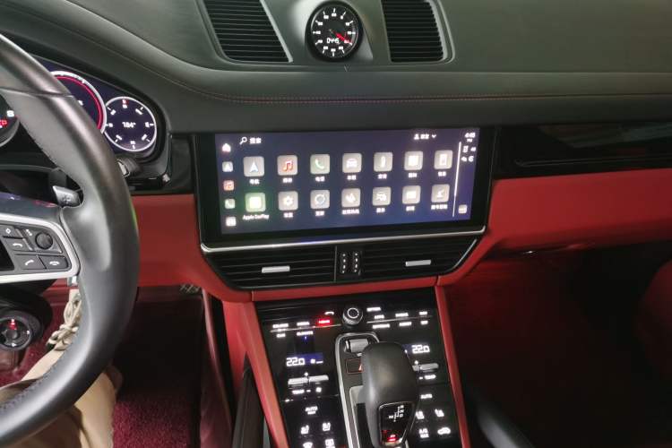 Used Porsche Cayenne 2023 Cayenne Coupé 3.0T Audio And AC Panel