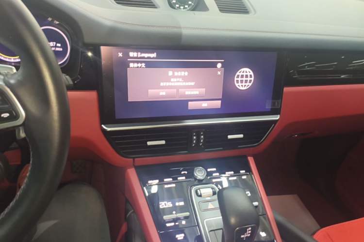 Used Porsche Cayenne 2023 Cayenne 3.0T Audio And AC Panel