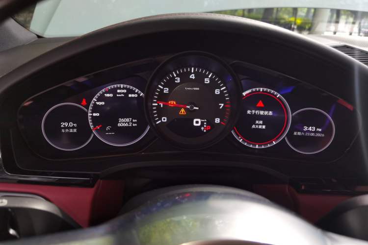 Used Porsche Cayenne 2023 Cayenne 3.0T Platinum Edition Instrument Cluster
