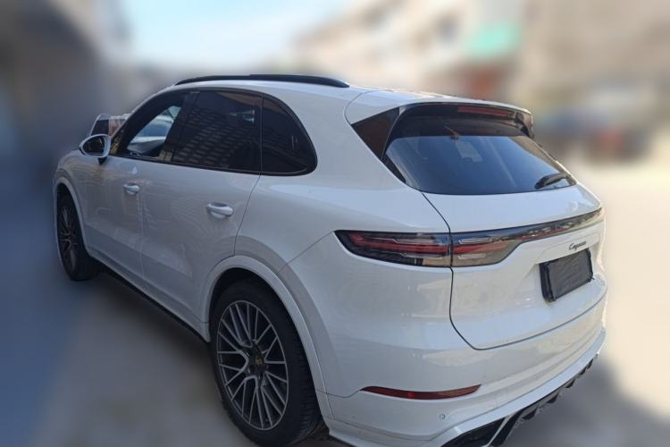 Used Porsche Cayenne 2023 Cayenne 3.0T Platinum Edition Rear Left 45 Deg