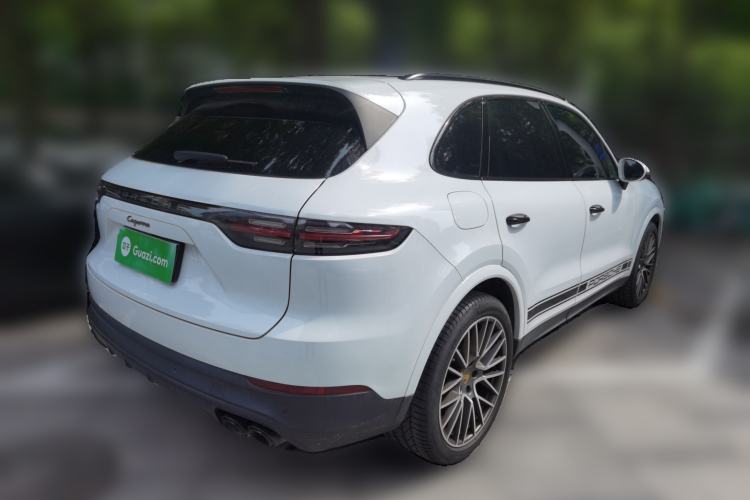 Used Porsche Cayenne 2023 Cayenne 3.0T Platinum Edition Rear Right 45 Deg