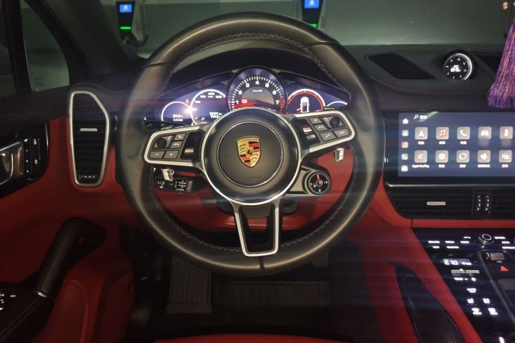 Used Porsche Cayenne 2023 Cayenne Coupé 3.0T Platinum Edition Steering Wheel