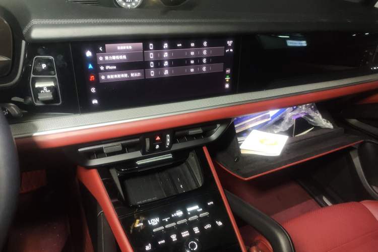 Used Porsche Cayenne 2024 Cayenne 3.0T Audio And AC Panel