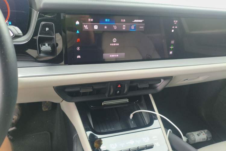 Used Porsche Cayenne 2024 Cayenne 3.0T Audio And AC Panel