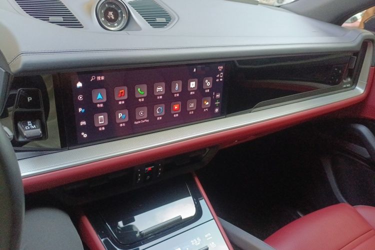 Used Porsche Cayenne 2024 Cayenne 3.0T Audio And AC Panel