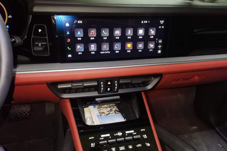 Used Porsche Cayenne 2024 Cayenne 3.0T Audio And AC Panel