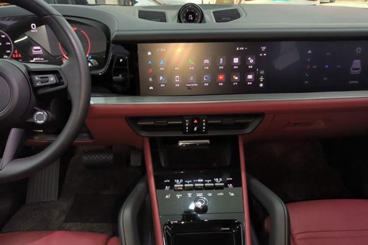 Used Porsche Cayenne 2024 Cayenne 3.0T Audio And AC Panel