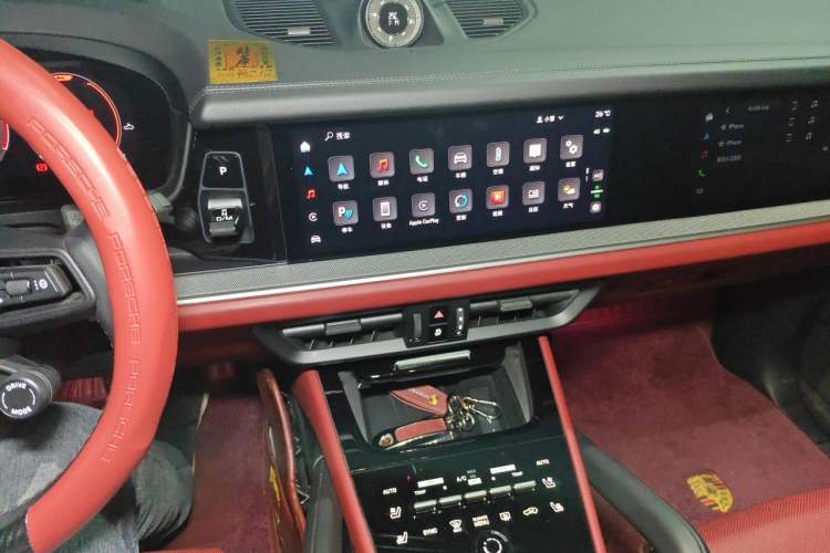 Used Porsche Cayenne 2024 Cayenne 3.0T Audio And AC Panel