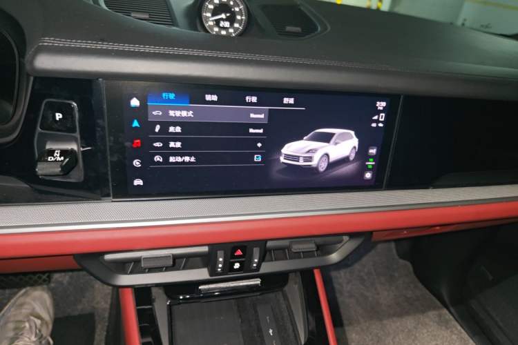 Used Porsche Cayenne 2024 Cayenne 3.0T Audio And AC Panel