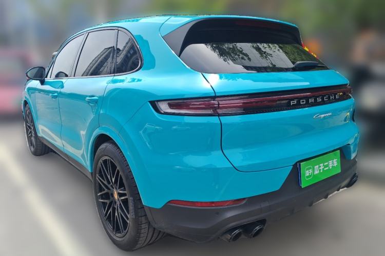 Used Porsche Cayenne 2024 Cayenne 3.0T Rear Left 45 Deg