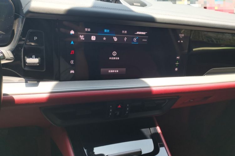 Used Porsche Cayenne 2024 Cayenne 3.0T Audio And AC Panel