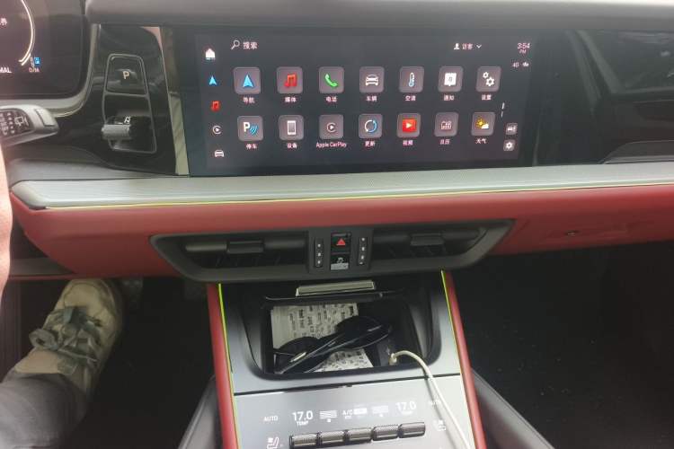 Used Porsche Cayenne 2024 Cayenne 3.0T Audio And AC Panel