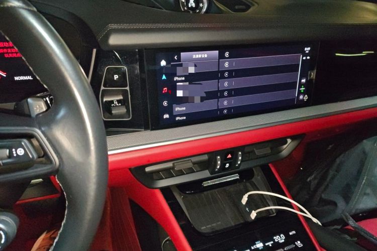 Used Porsche Cayenne 2024 Cayenne 3.0T Audio And AC Panel
