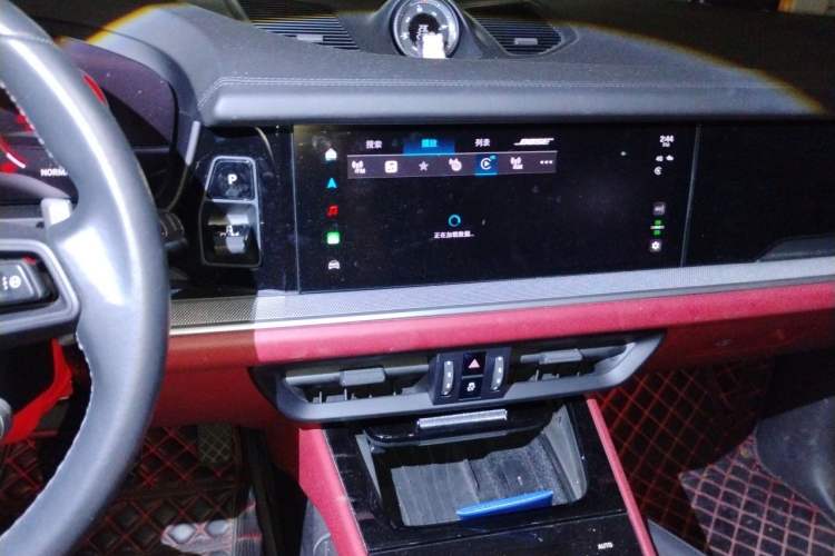 Used Porsche Cayenne 2024 Cayenne 3.0T Audio And AC Panel