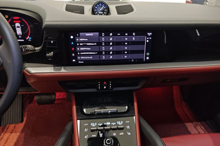 Used Porsche Cayenne 2024 Cayenne 3.0T Audio And AC Panel