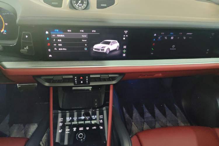 Used Porsche Cayenne 2024 Cayenne 3.0T Audio And AC Panel