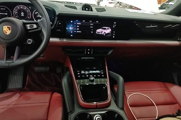 Used Porsche Cayenne 2024 Cayenne 3.0T Audio And AC Panel