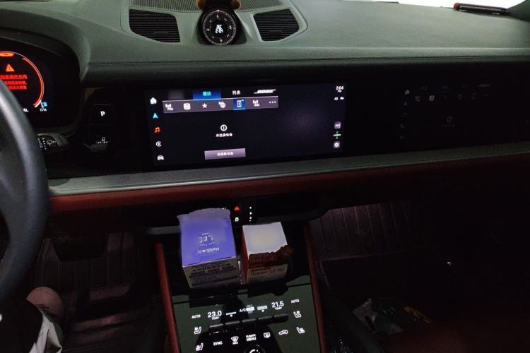 Used Porsche Cayenne 2024 Cayenne 3.0T Audio And AC Panel