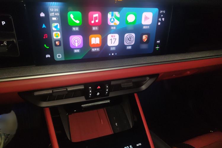 Used Porsche Cayenne 2025 Cayenne 3.0T Audio And AC Panel