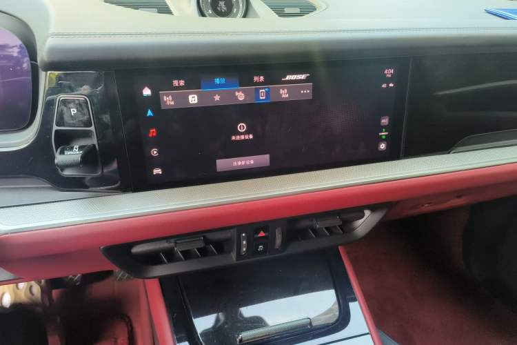 Used Porsche Cayenne 2025 Cayenne 3.0T Audio And AC Panel