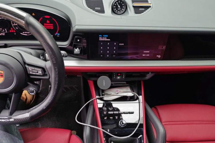 Used Porsche Cayenne 2025 Cayenne 3.0T Dream-Chasing Edition Audio And AC Panel