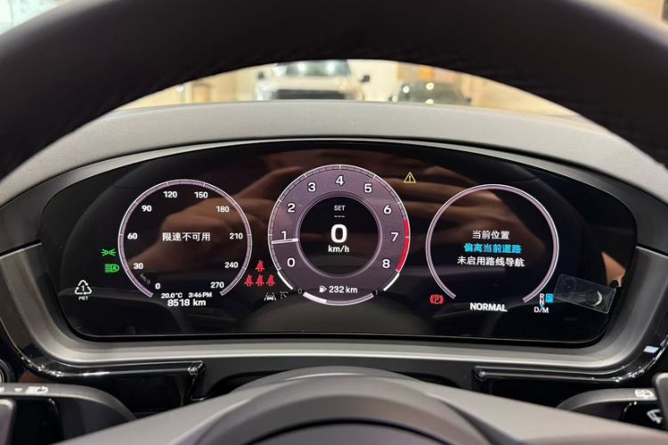 Used Porsche Cayenne 2025 Cayenne 3.0T Odometer Close Up