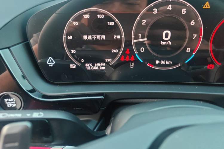 Used Porsche Cayenne 2025 Cayenne 3.0T Dream-Chasing Edition Odometer Close Up