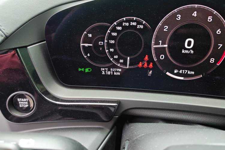 Used Porsche Cayenne 2025 Cayenne 3.0T Dream-Chasing Edition Odometer Close Up