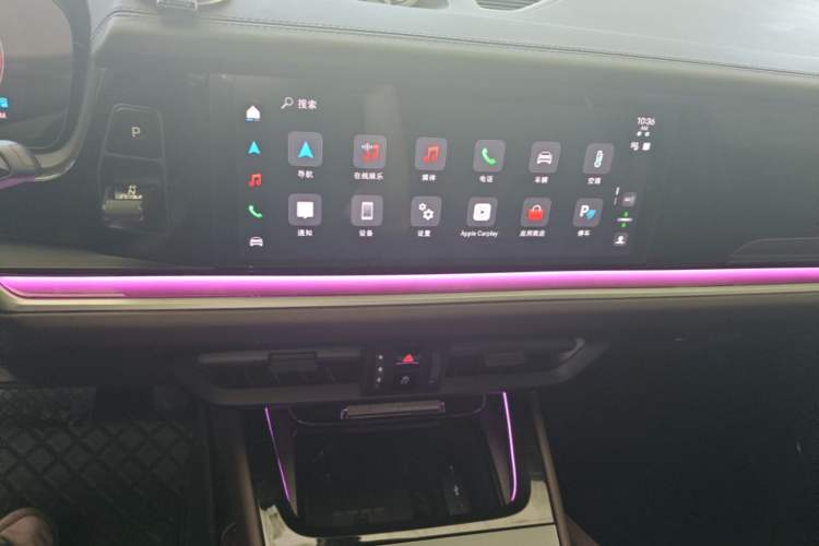 Used Porsche Cayenne 2025 Cayenne Coupé 3.0T Audio And AC Panel