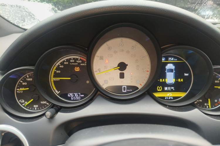 Used Porsche Cayenne E-Hybrid 2015 Cayenne S E-Hybrid 3.0T Instrument Cluster