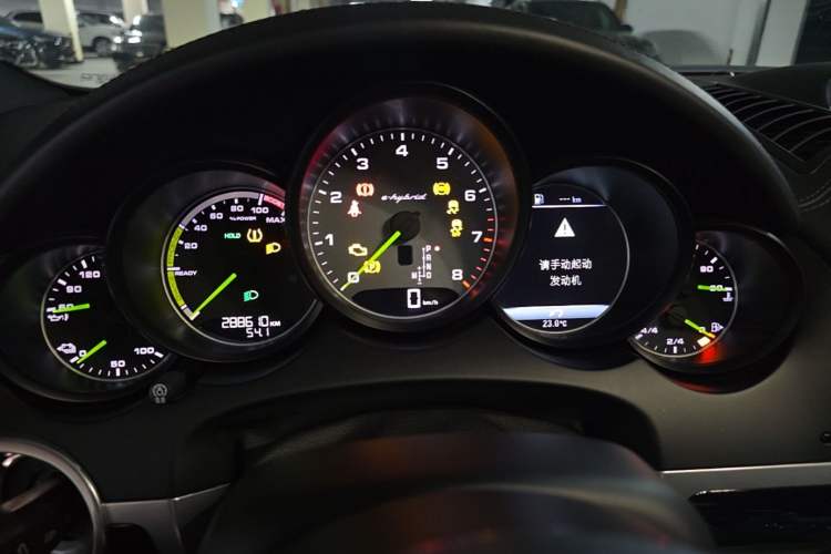 Used Porsche Cayenne E-Hybrid 2015 Cayenne S E-Hybrid 3.0T Instrument Cluster