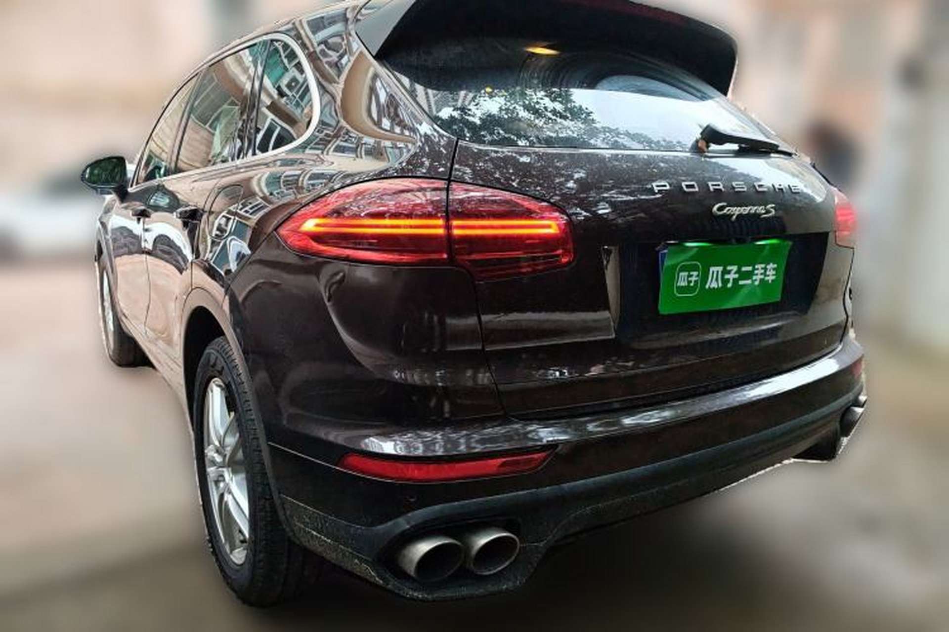 Used Porsche Cayenne E-Hybrid 2015 Cayenne S E-Hybrid 3.0T Rear Left 45 Deg
