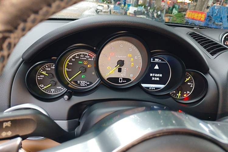 Used Porsche Cayenne E-Hybrid 2016 Cayenne S E-Hybrid 3.0T Instrument Cluster