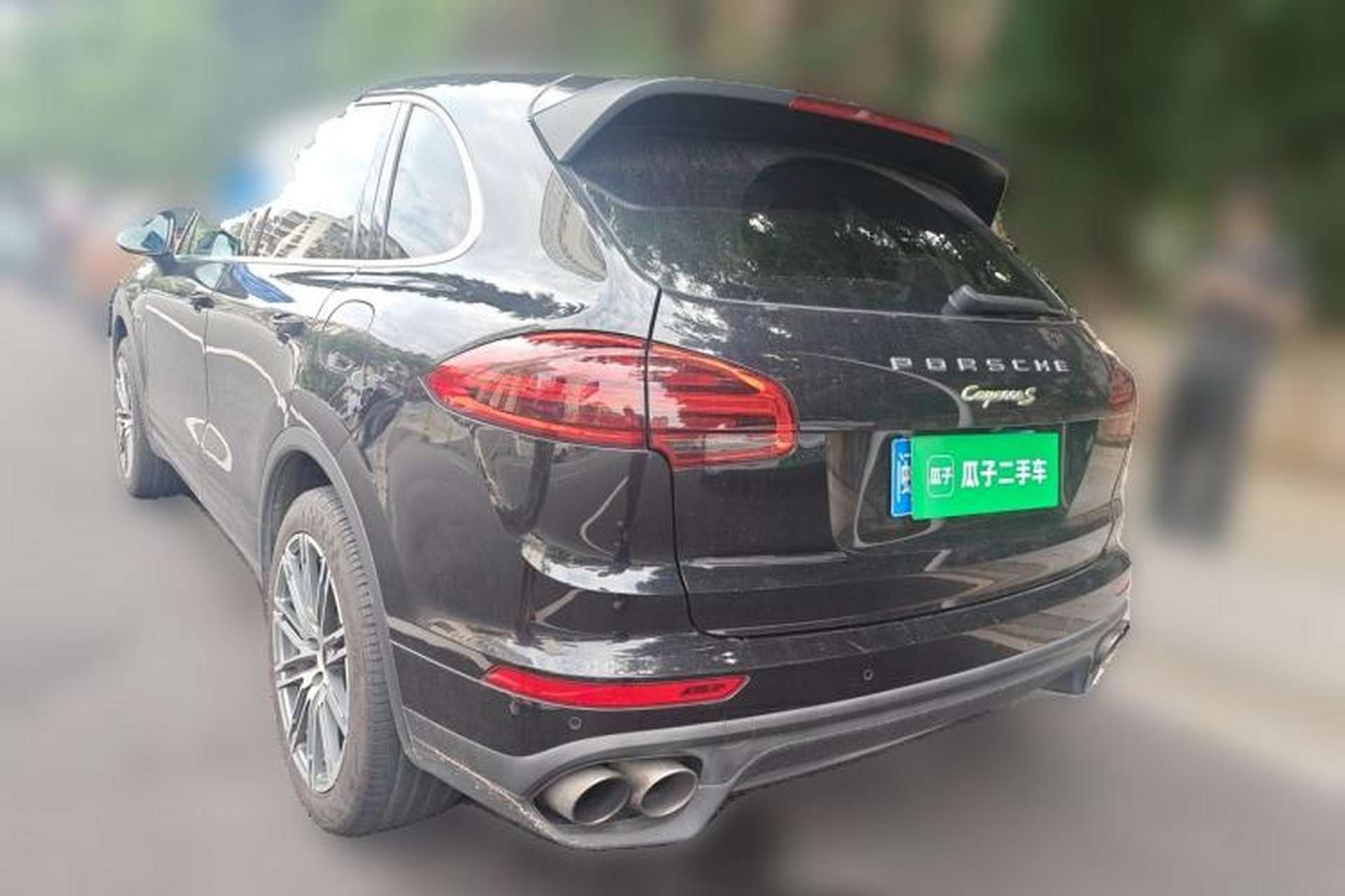 Used Porsche Cayenne E-Hybrid 2016 Cayenne S E-Hybrid 3.0T Rear Left 45 Deg