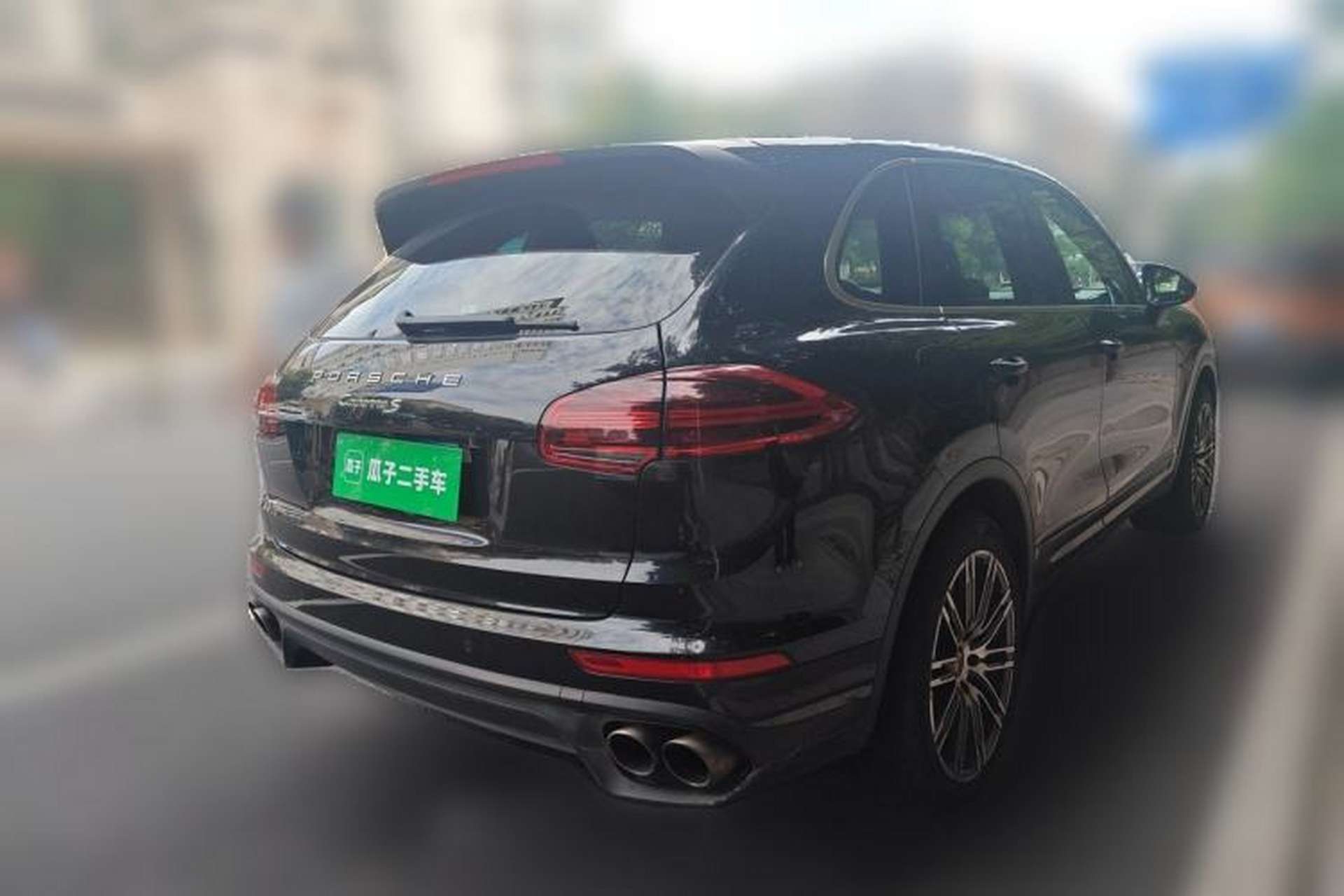 Used Porsche Cayenne E-Hybrid 2016 Cayenne S E-Hybrid 3.0T Rear Right 45 Deg