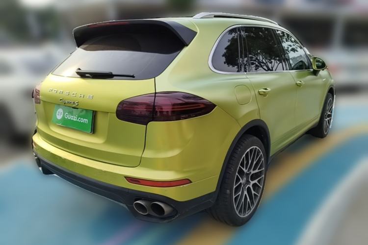 Used Porsche Cayenne E-Hybrid 2016 Cayenne S E-Hybrid 3.0T Rear Right 45 Deg