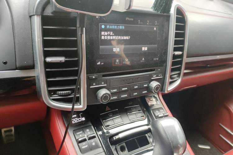 Used Porsche Cayenne E-Hybrid 2016 Cayenne S E-Hybrid 3.0T Audio And AC Panel
