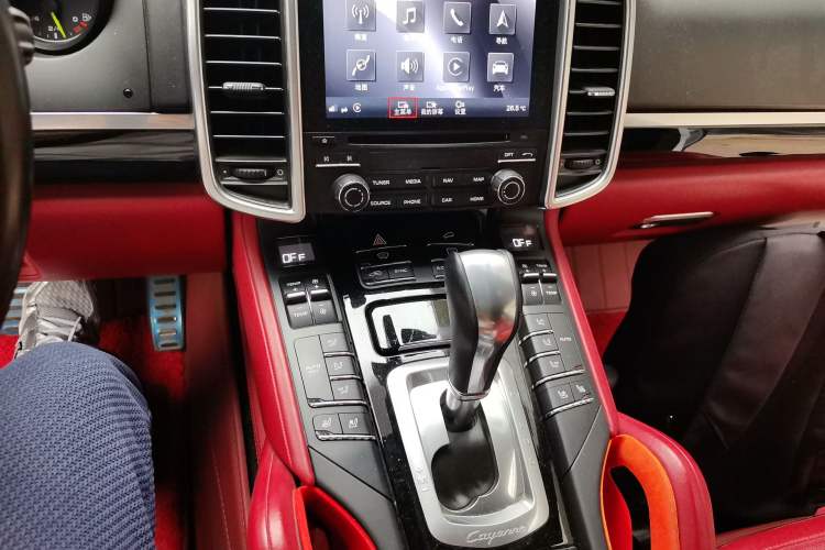 Used Porsche Cayenne E-Hybrid 2016 Cayenne S E-Hybrid 3.0T Audio And AC Panel