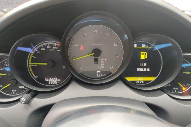 Used Porsche Cayenne E-Hybrid 2016 Cayenne S E-Hybrid 3.0T Instrument Cluster