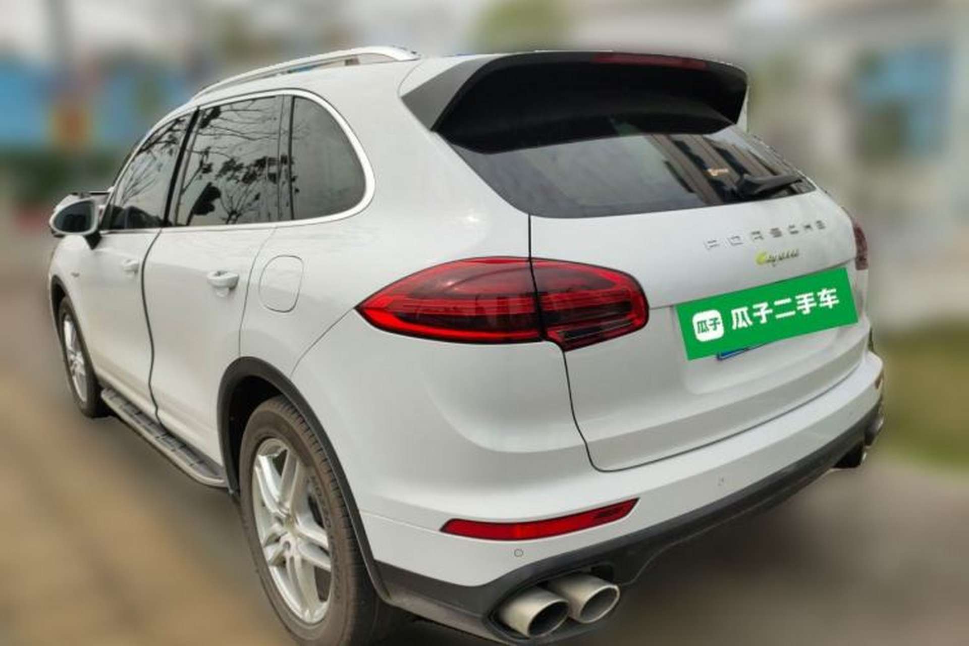 Used Porsche Cayenne E-Hybrid 2016 Cayenne S E-Hybrid 3.0T Rear Left 45 Deg