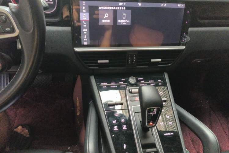 Used Porsche Cayenne E-Hybrid 2019 Cayenne E-Hybrid 2.0T Audio And AC Panel