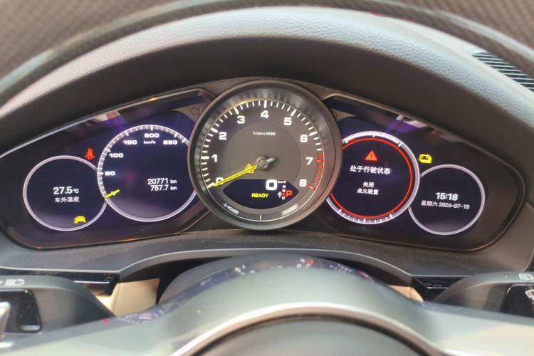 Used Porsche Cayenne E-Hybrid 2019 Cayenne E-Hybrid 2.0T Instrument Cluster