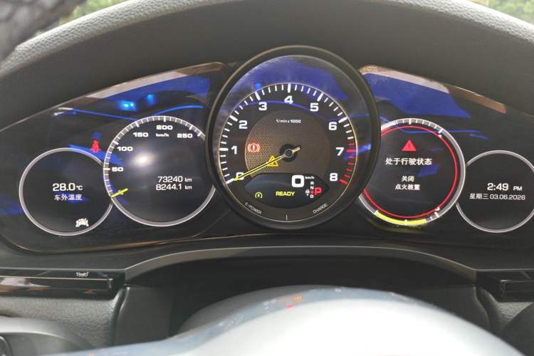Used Porsche Cayenne E-Hybrid 2019 Cayenne E-Hybrid 2.0T Instrument Cluster