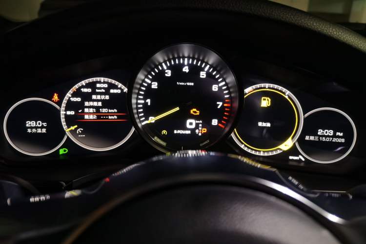 Used Porsche Cayenne E-Hybrid 2019 Cayenne E-Hybrid 2.0T Instrument Cluster