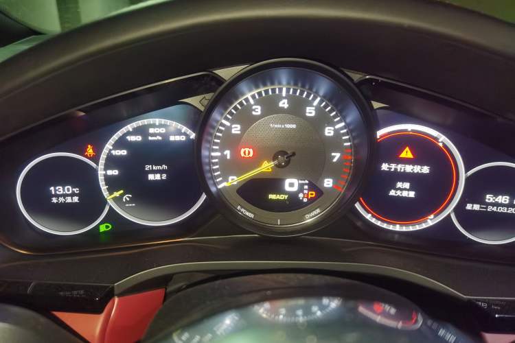 Used Porsche Cayenne E-Hybrid 2019 Cayenne E-Hybrid 2.0T Instrument Cluster