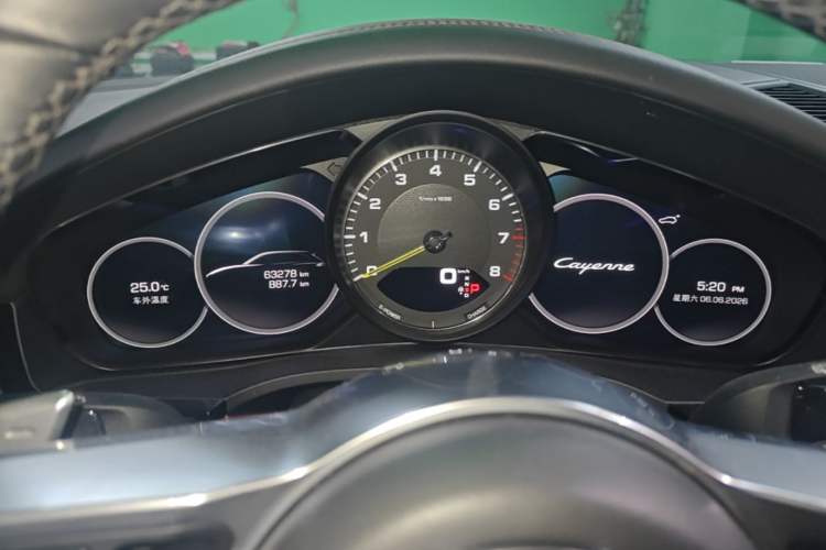 Used Porsche Cayenne E-Hybrid 2019 Cayenne E-Hybrid 2.0T Instrument Cluster
