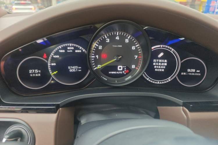 Used Porsche Cayenne E-Hybrid 2019 Cayenne E-Hybrid 2.0T Instrument Cluster