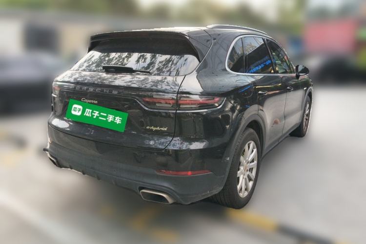 Used Porsche Cayenne E-Hybrid 2019 Cayenne E-Hybrid 2.0T Rear Right 45 Deg