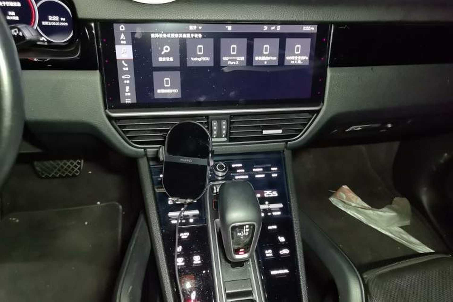 Used Porsche Cayenne E-Hybrid 2019 Cayenne E-Hybrid 2.0T Audio And AC Panel
